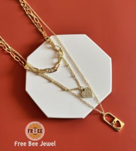 Free-Bee-Jewel-3-layer-chain